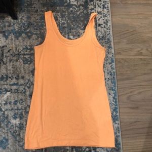 Orange tang top